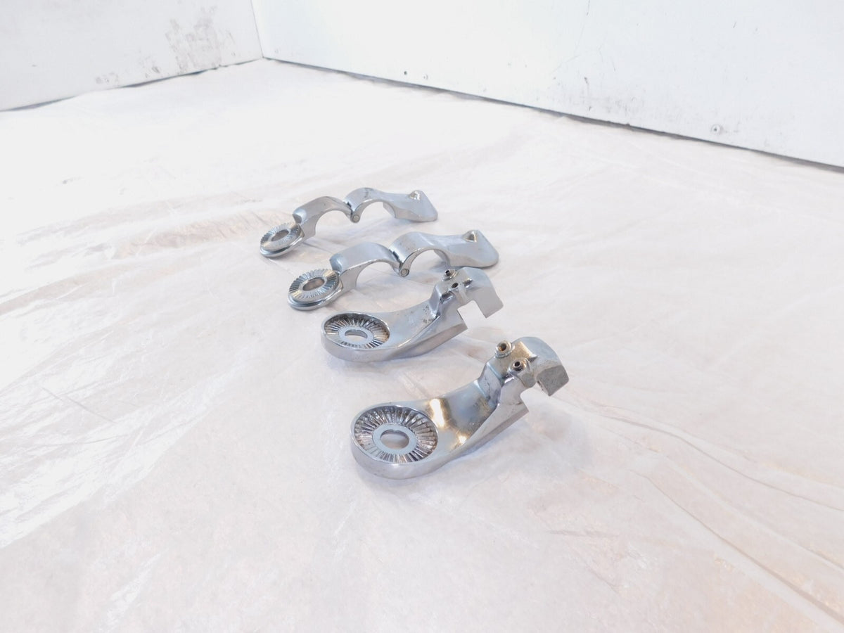 Harley Electra Glide & Road King Adjustable Highway Footrest Footpeg Brackets - C3 Cycle