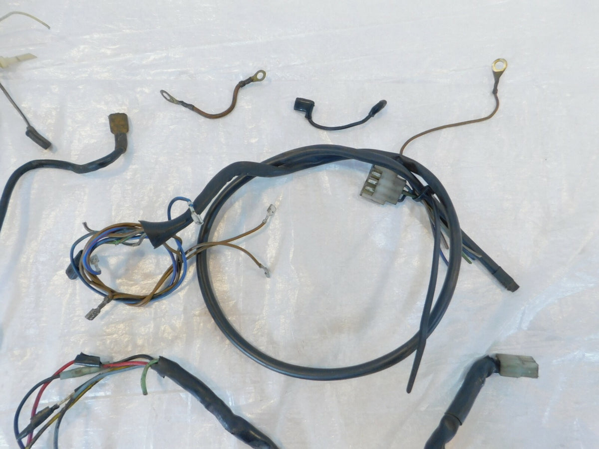 1977 77 BMW Airhead R100 R100/7 Misc Electrical Wiring Wire Plug Sub Harnesses - C3 Cycle