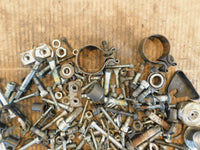 2001 01 Harley Davidson Sportster 883 Nuts Bolts & Brackets Parts Box Lot