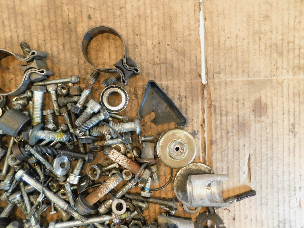 2001 01 Harley Davidson Sportster 883 Nuts Bolts & Brackets Parts Box Lot
