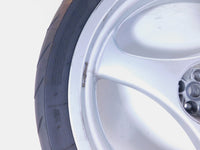 BMW R1100R R1100RT R1100RS R850R & K1 K1100LT Cast Silver Rear Wheel Rim & Tire - C3 Cycle