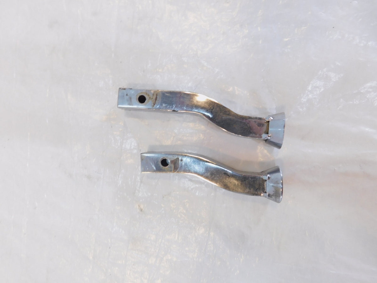 Harley Davidson Sportster 883 1200 Chrome Forward Control Foot Peg Brackets - C3 Cycle