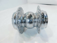 Harley Davidson Softail & Dyna Wide Glide Custom Chrome Laced Front Wheel Hub - C3 Cycle