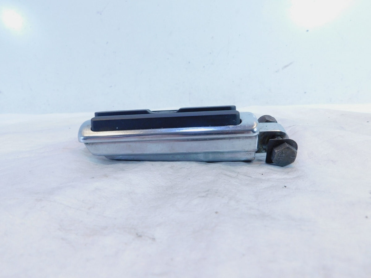 Harley Touring Dyna Sportster & Softail Chrome & Rubber Left Footpeg Footrest - C3 Cycle