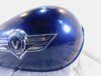 87-88 Kawasaki Vulcan 1500B VN15-SE VN1500B Blue Fuel Gas Petrol Tank Reservoir - C3 Cycle