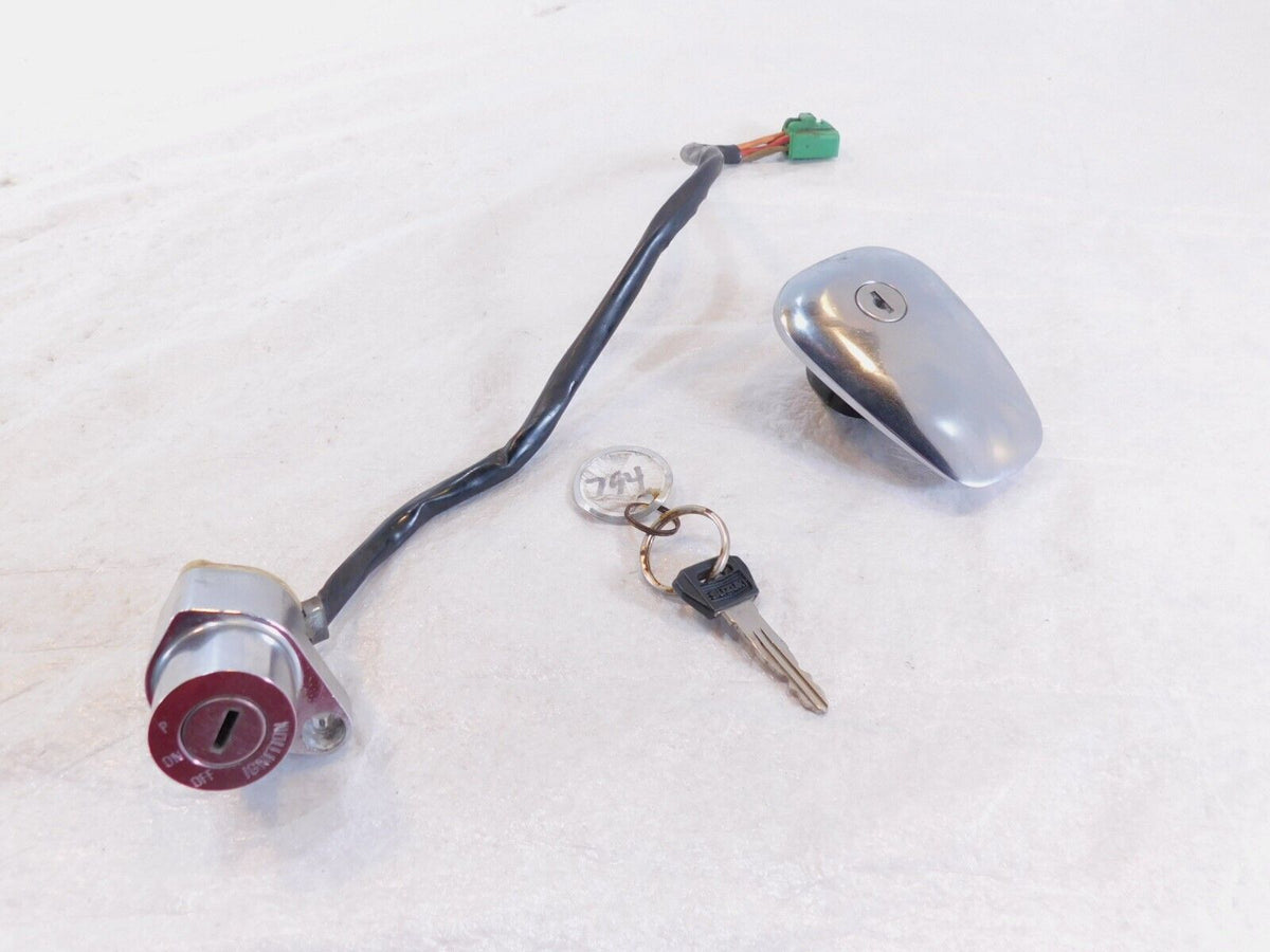 Suzuki Intruder 1400 VS1400 VS1400GLP Ignition Switch Gas Cap Lock Set & Key - C3 Cycle