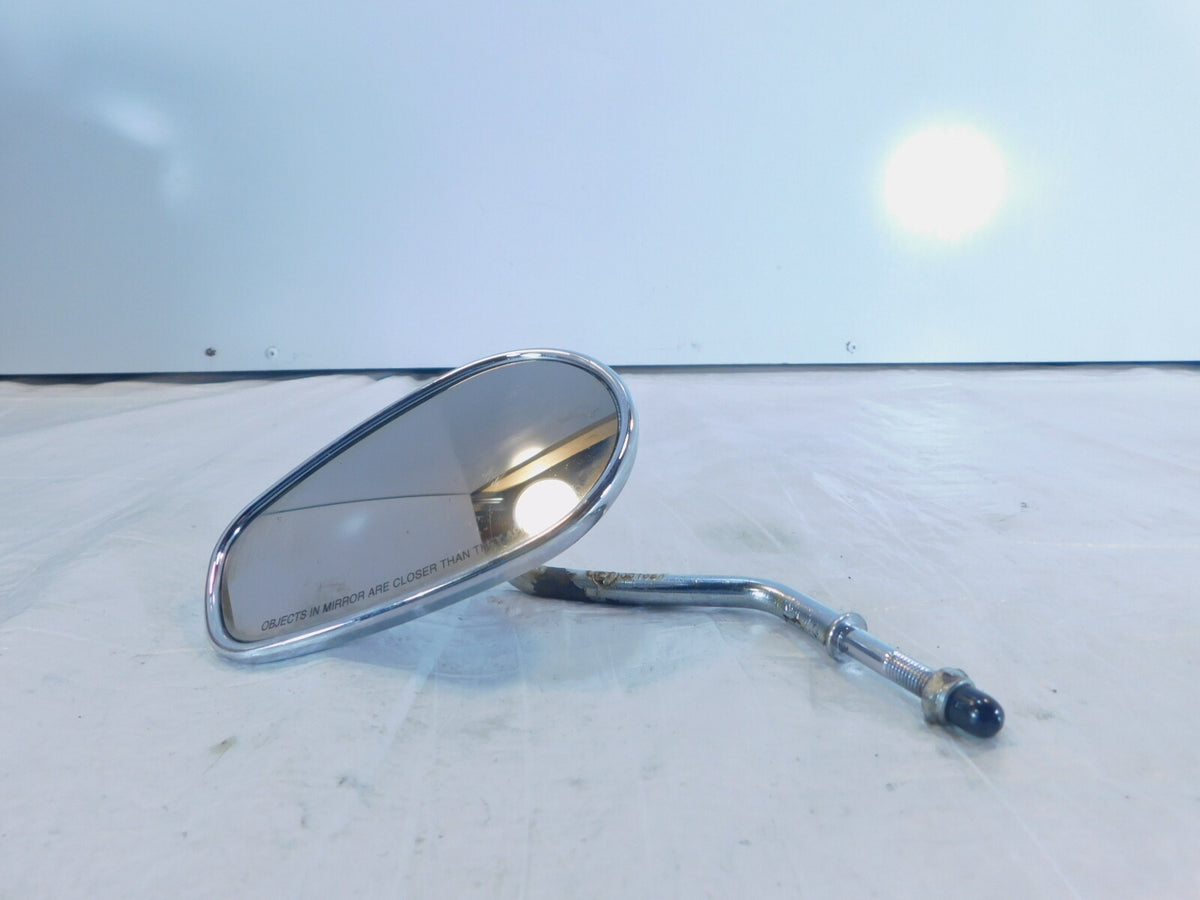 Harley Davidson FXR & Softail & Dyna & Sportster Left Chrome Rear View Mirror - C3 Cycle