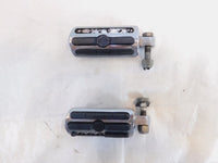 Harley Touring FXR Dyna Sportster & Softail Chrome & Rubber Footpegs Footrests