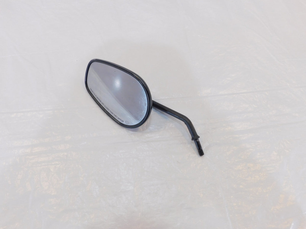 Harley Davidson FXR & Softail & Dyna & Sportster Black Left Rear View Mirror - C3 Cycle