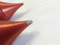 06 Vulcan 900 Classic Red Left & Right Handlebar Handle Bar Throttle Grip Tubes - C3 Cycle