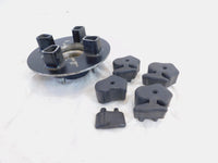 Honda CB650 Custom & Nighthawk 650 Black Rear Wheel Drive Hub Flange w/ Dampers - C3 Cycle