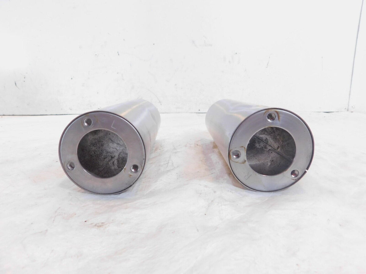 Yamaha V-Star 650 Classic Silverado XVS650 Lower Front Fork Cover Tubes Pair - C3 Cycle