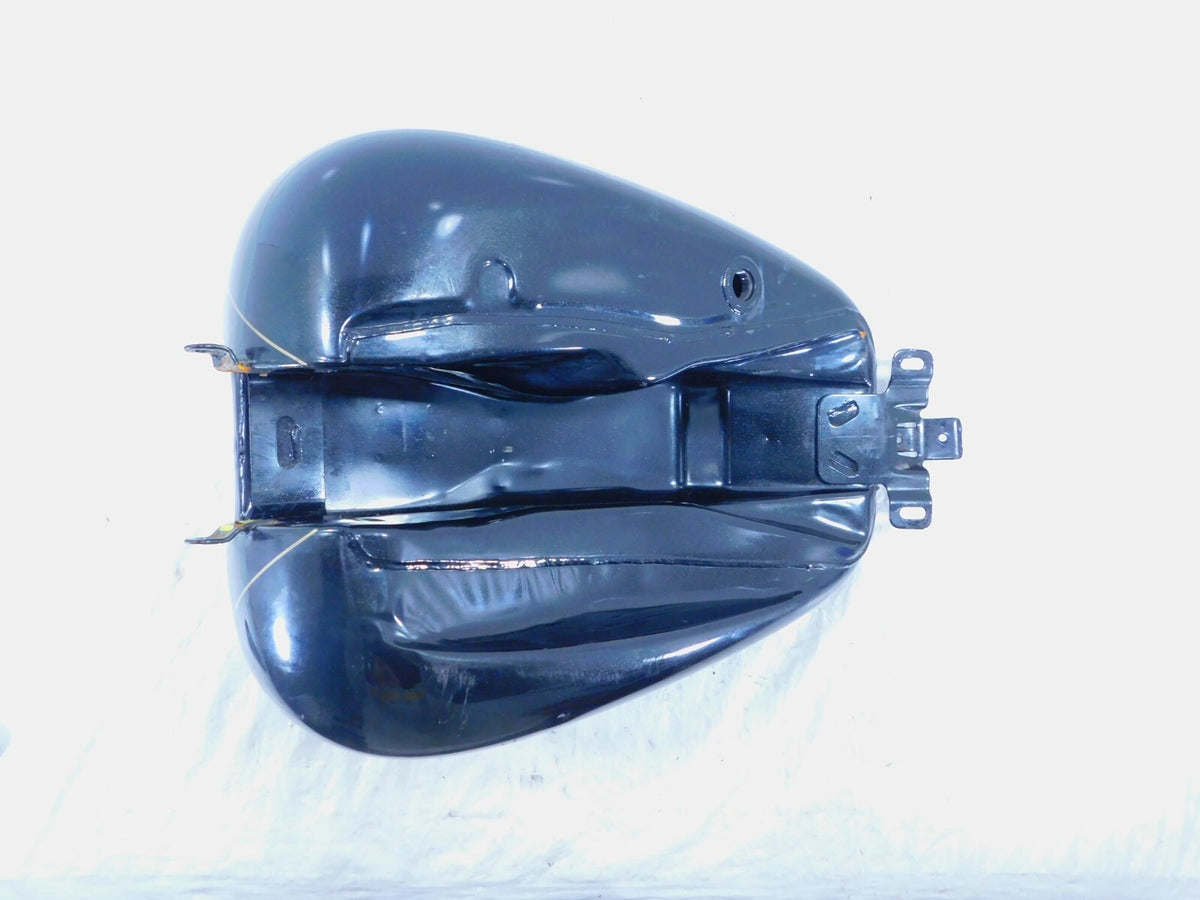 Harley Davidson Road Street & Electra Glide Fuel Gas Petrol Tank - Black -Dented - C3 Cycle