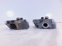 Harley Davidson Touring Softail & Dyna Silver Cylinder Heads & Valves w/ Springs - C3 Cycle