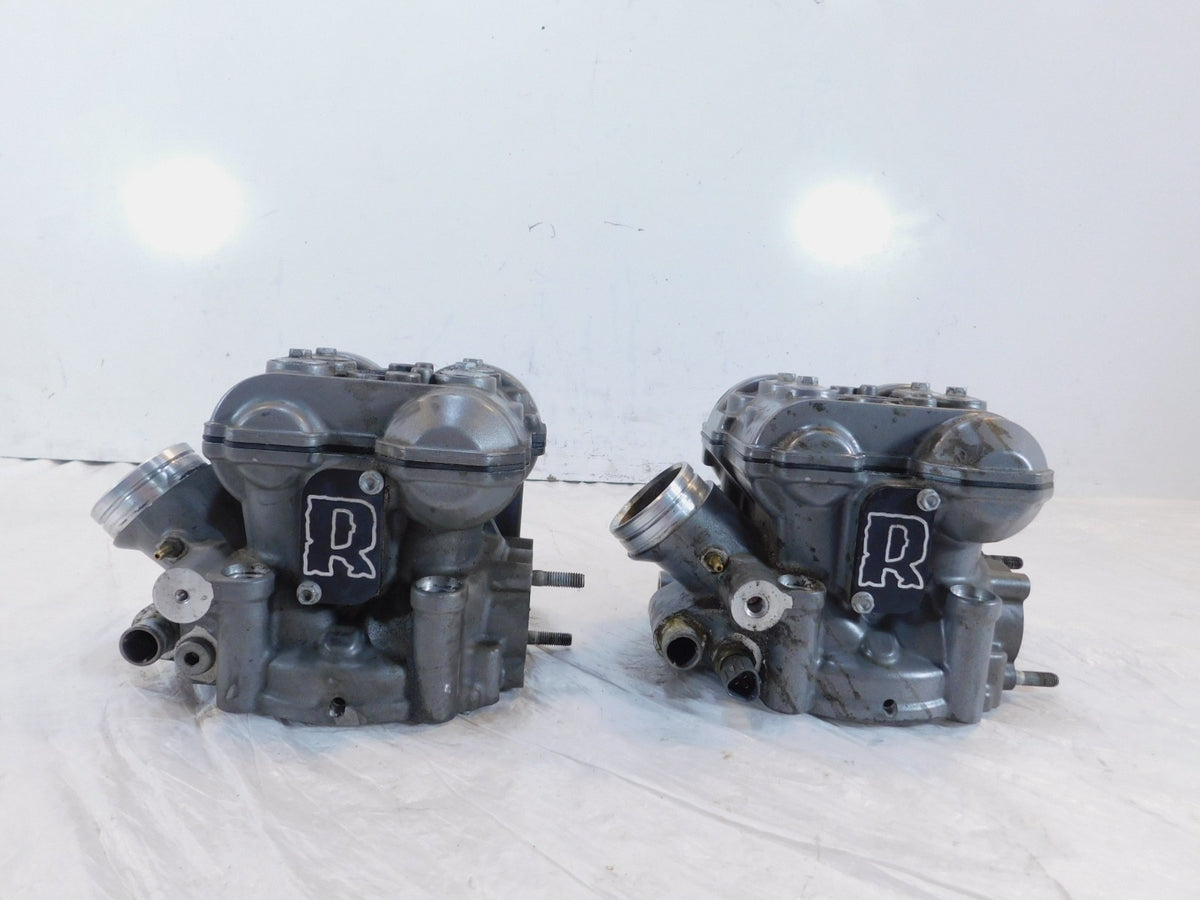 2007-2008 KTM 990 Super Duke Front & Rear Cylinder Heads Valves & Camshaft Cams - C3 Cycle