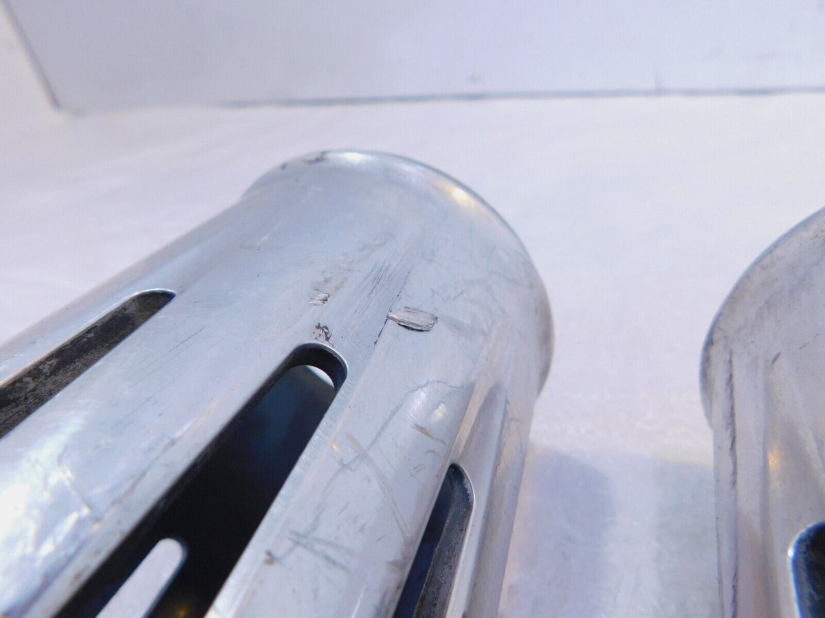 Harley TRoad King & Electra Glide & Softail Slotted Front Fork Slider Cover Tins - C3 Cycle