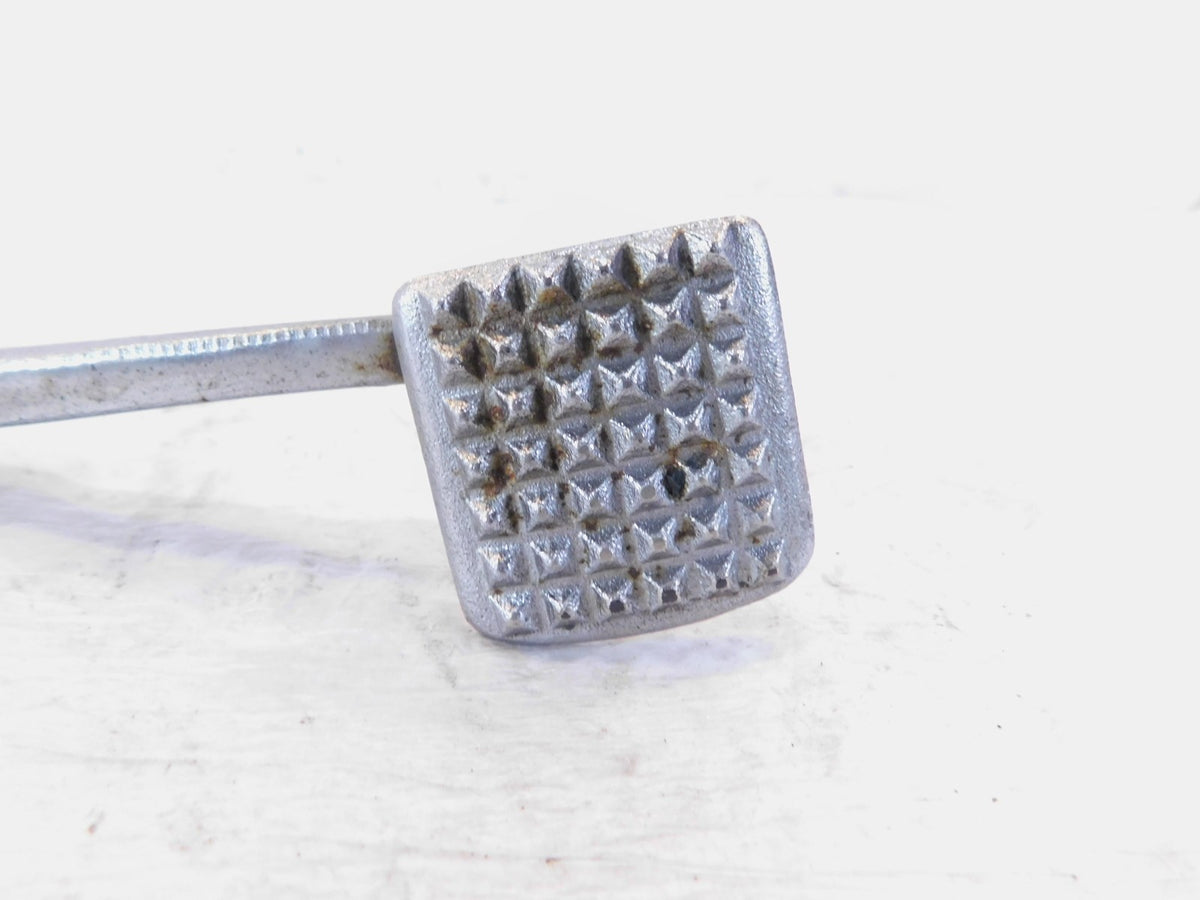 1983-1985 Honda CB650 CB650SC Nighthawk 650 Silver Rear Foot Brake Pedal Lever - C3 Cycle