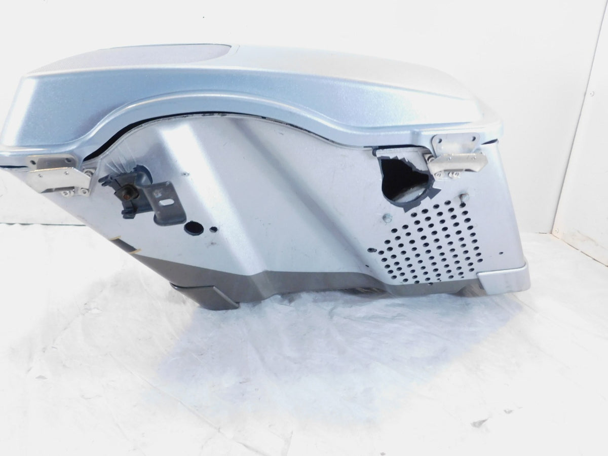 Harley Road King Street Electra Glide CVO Silver Right Luggage Bag Saddlebag - C3 Cycle