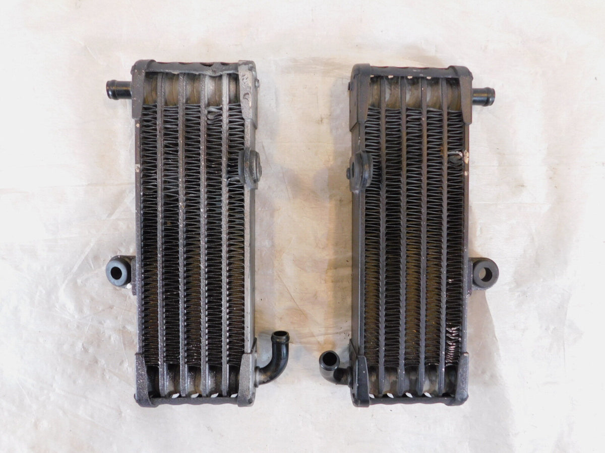 Aprilia RSV1000R RSV 1000 Tuono R Black Left & Right Engine Motor Oil Coolers - C3 Cycle