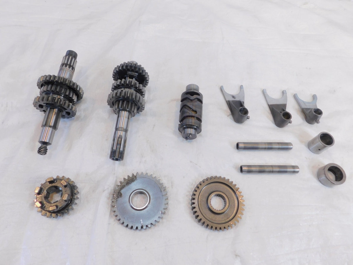 1986-1995 Suzuki Savage 650 LS650 Transmission Gears w/ Shifter Drum Cam & Forks - C3 Cycle