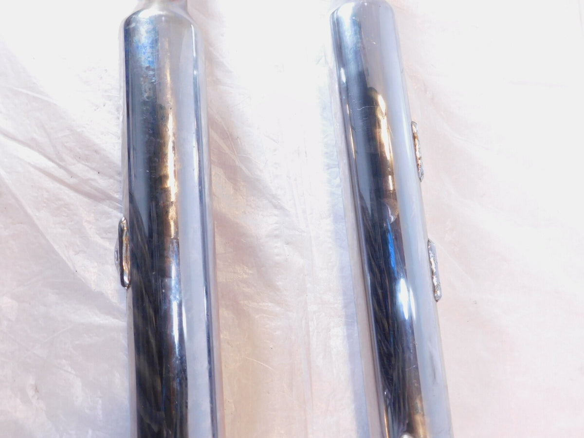Harley Davidson Softail Heritage Classic & Springer Chrome Exhaust Pipe Mufflers