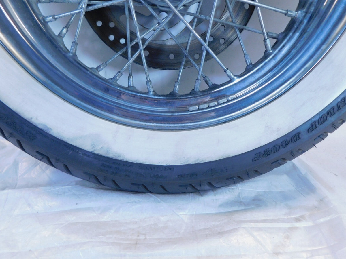 Harley Davidson Softail Heritage Classic & Deluxe Spoked Front Wheel Rim w/ Tire - C3 Cycle