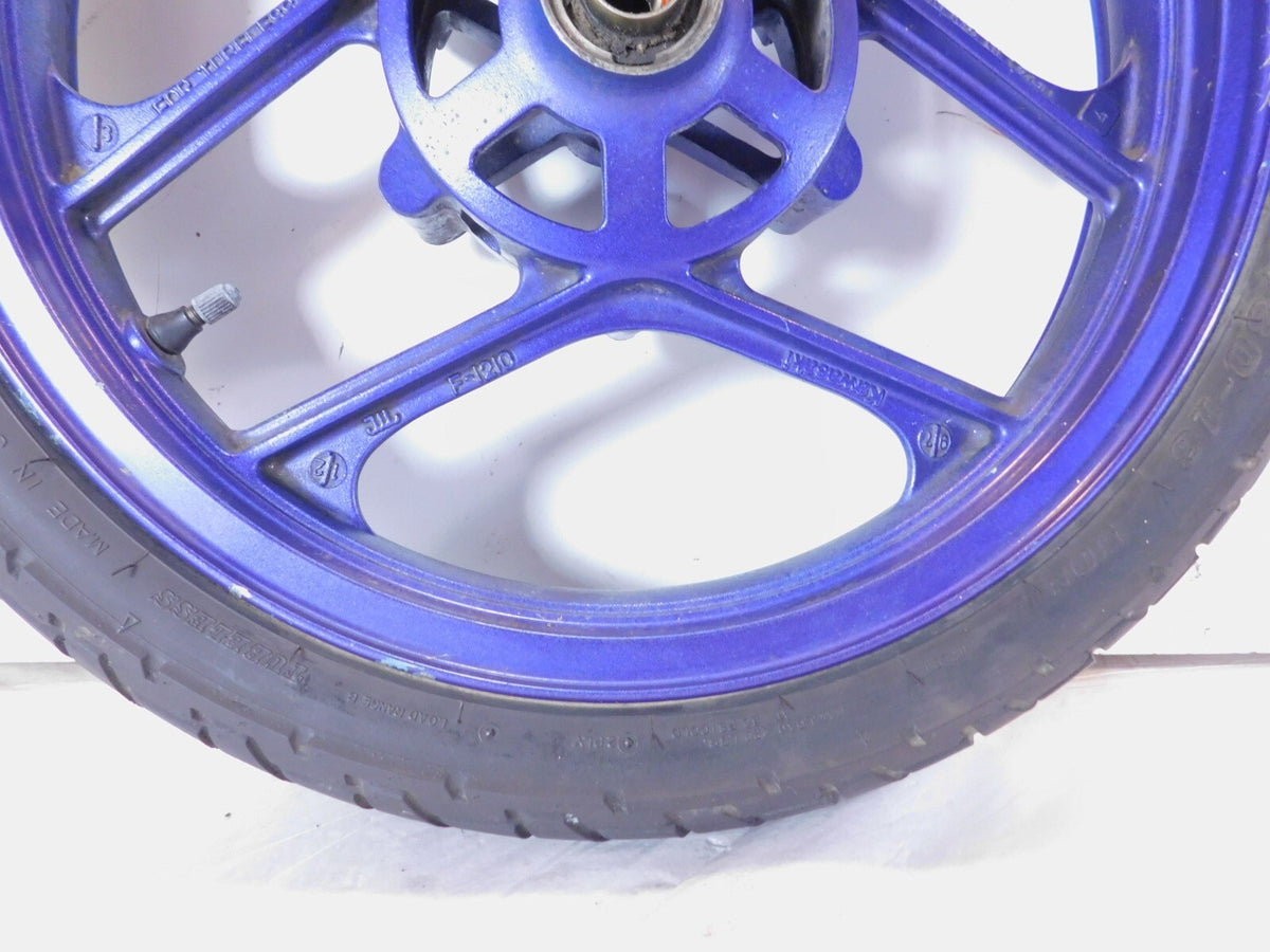 1995-2000 Kawasaki Ninja 250R EX250 Purple Front Wheel Rim 16"x2.15" - Straight - C3 Cycle