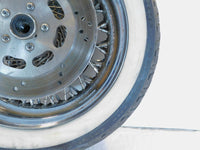 Harley Davidson EVO Touring Electra Glide Chrome Laced Front Wheel Rim & Tire - C3 Cycle