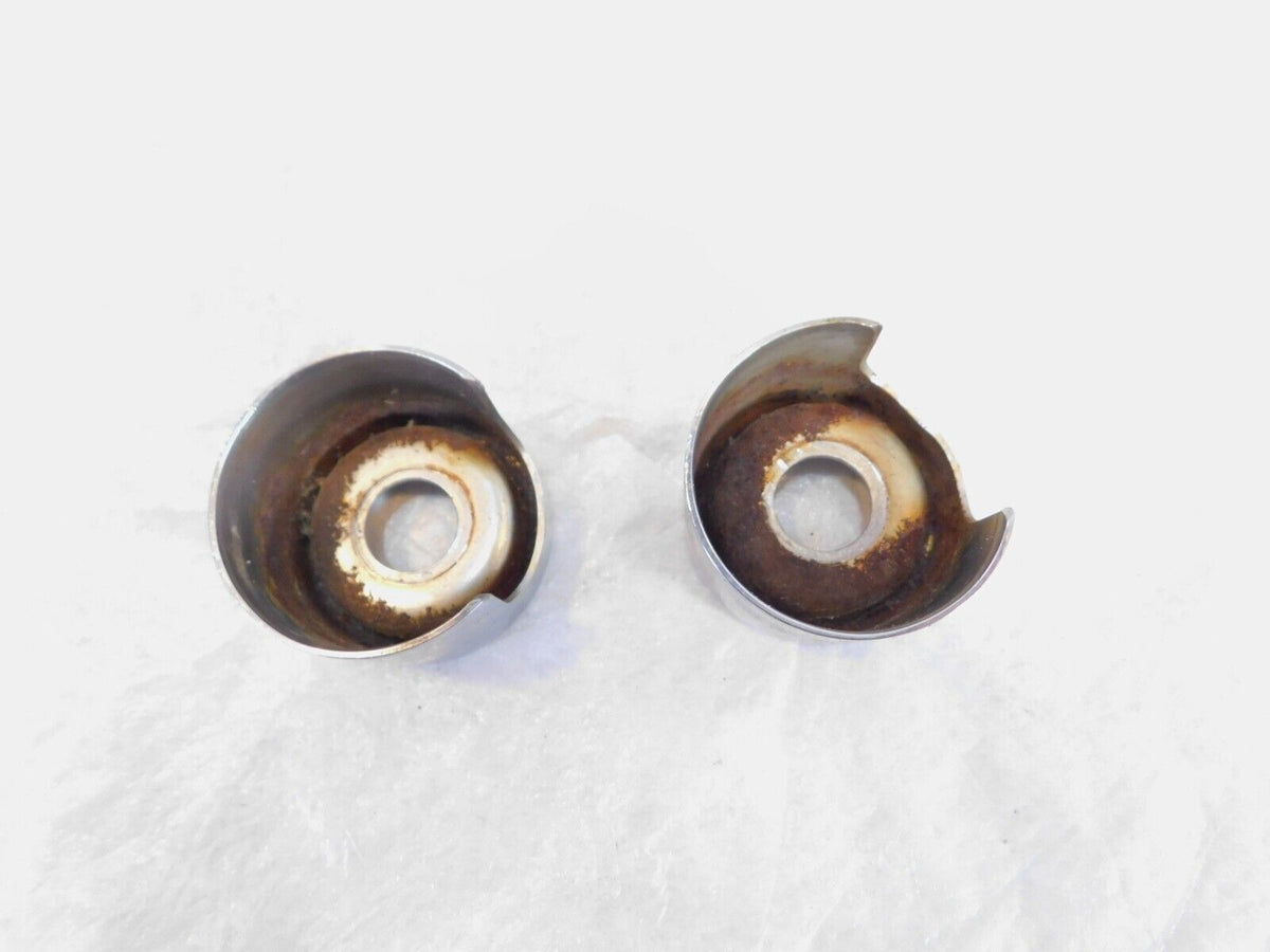 Harley Davidson Sportster 883 & 1200 Rear Shock Absorber Upper Mount Bolt Covers - C3 Cycle