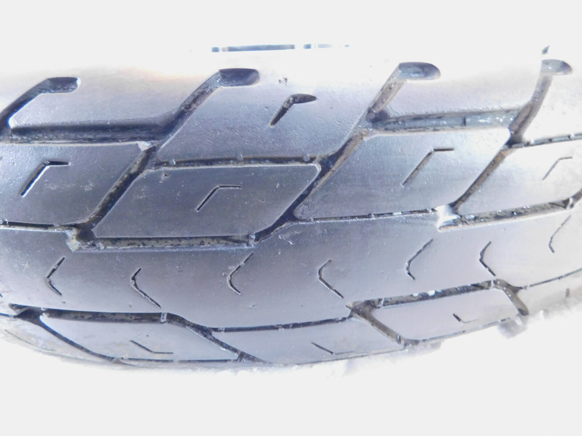 1996 1997 1998 Yamaha V-Max 1200 VMX12 OEM Black Cast Front Wheel Rim & Tire - C3 Cycle