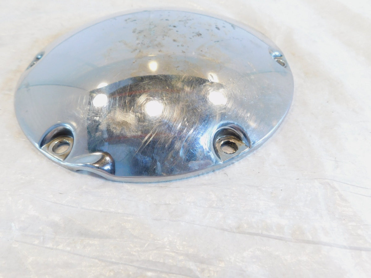 Harley Sportster 883 1200 Motor Chrome Clutch Inspection Derby Cover 34742-04 - C3 Cycle