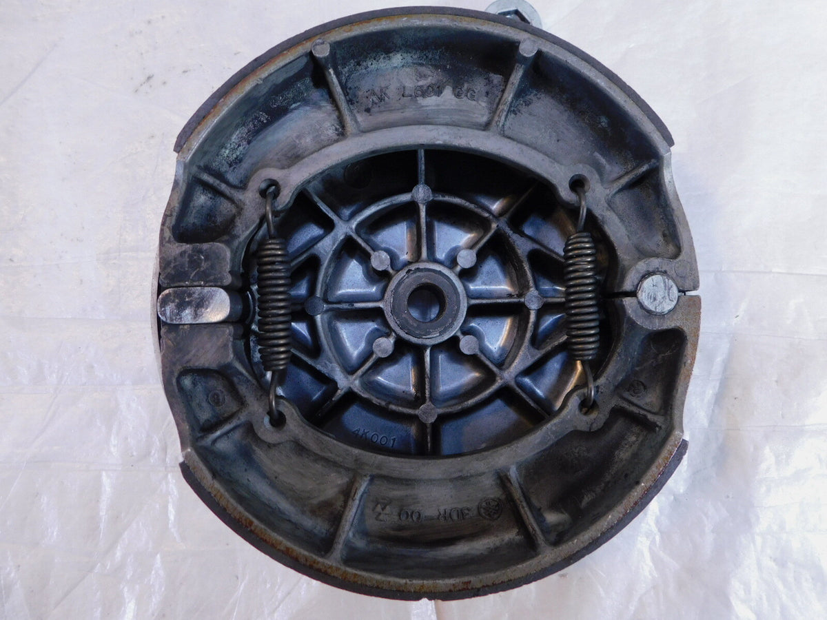 Yamaha V-Star 650 Classic Custom Silverado Rear Back Wheel Brake Drum Shoe Plate - C3 Cycle