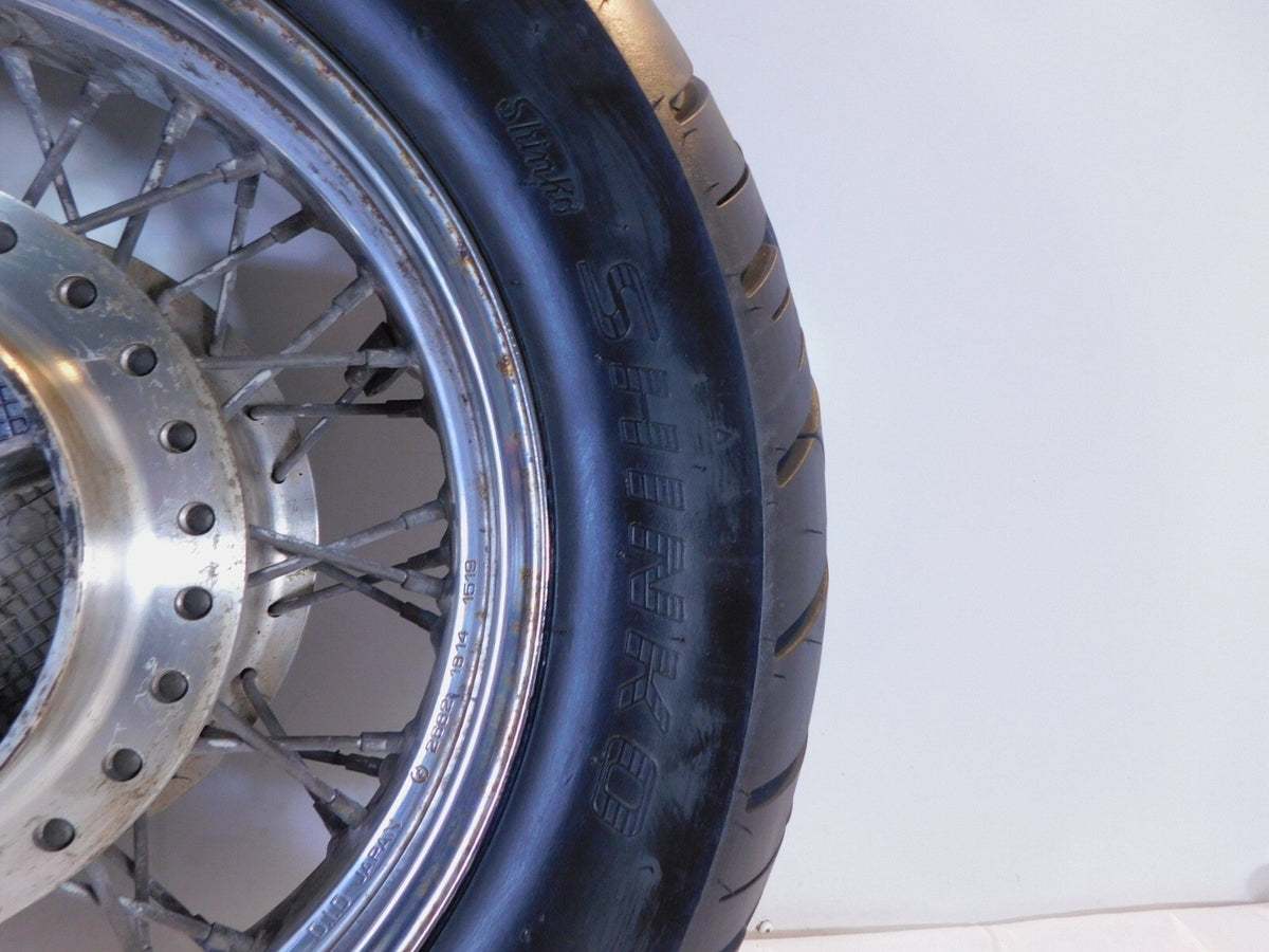 1998-2003 Honda VT750 Shadow 750 ACE Deluxe & Spirit Laced Rear Wheel Rim & Tire - C3 Cycle