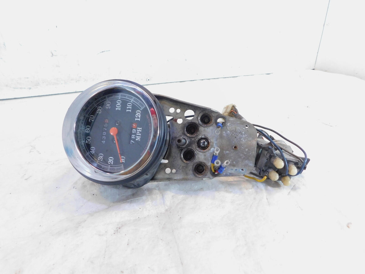 Harley Davidson Heritage Classic Fuel Gas Tank Speedometer Console Mount Bracket - C3 Cycle