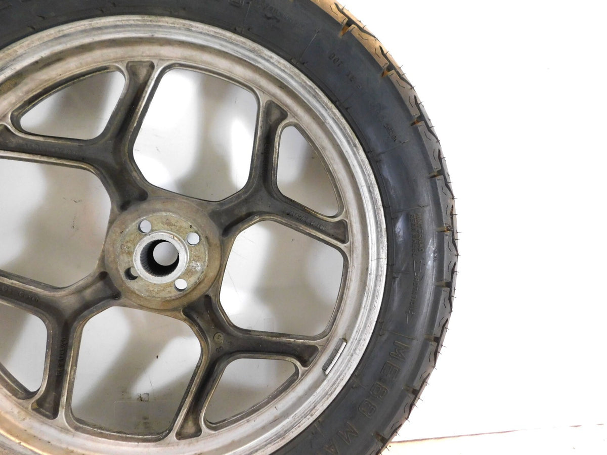 BMW K75 K75S K75RT K75T & K100 K100LT K100RS Silver Cast Rear Wheel Rim 2.75x17" - C3 Cycle