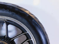 Honda CB650 CB650SC Nighthawk 650 Black Spoked Rear Wheel Rim & Tire 3" x 16" - C3 Cycle