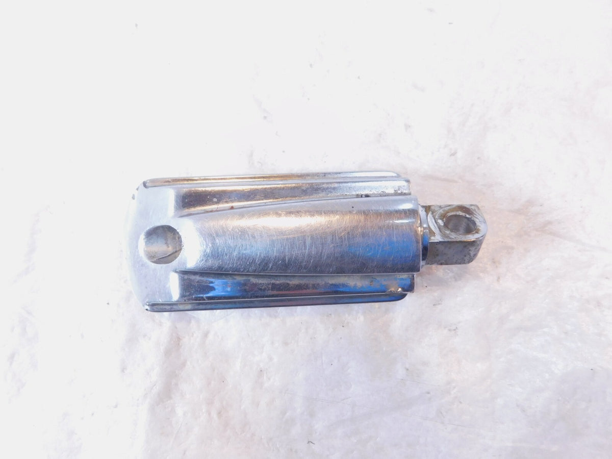 Harley Touring Dyna Sportster & Softail Chrome & RubberRight Footpeg Footrest