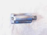 Harley Touring Dyna Sportster & Softail Chrome & RubberRight Footpeg Footrest