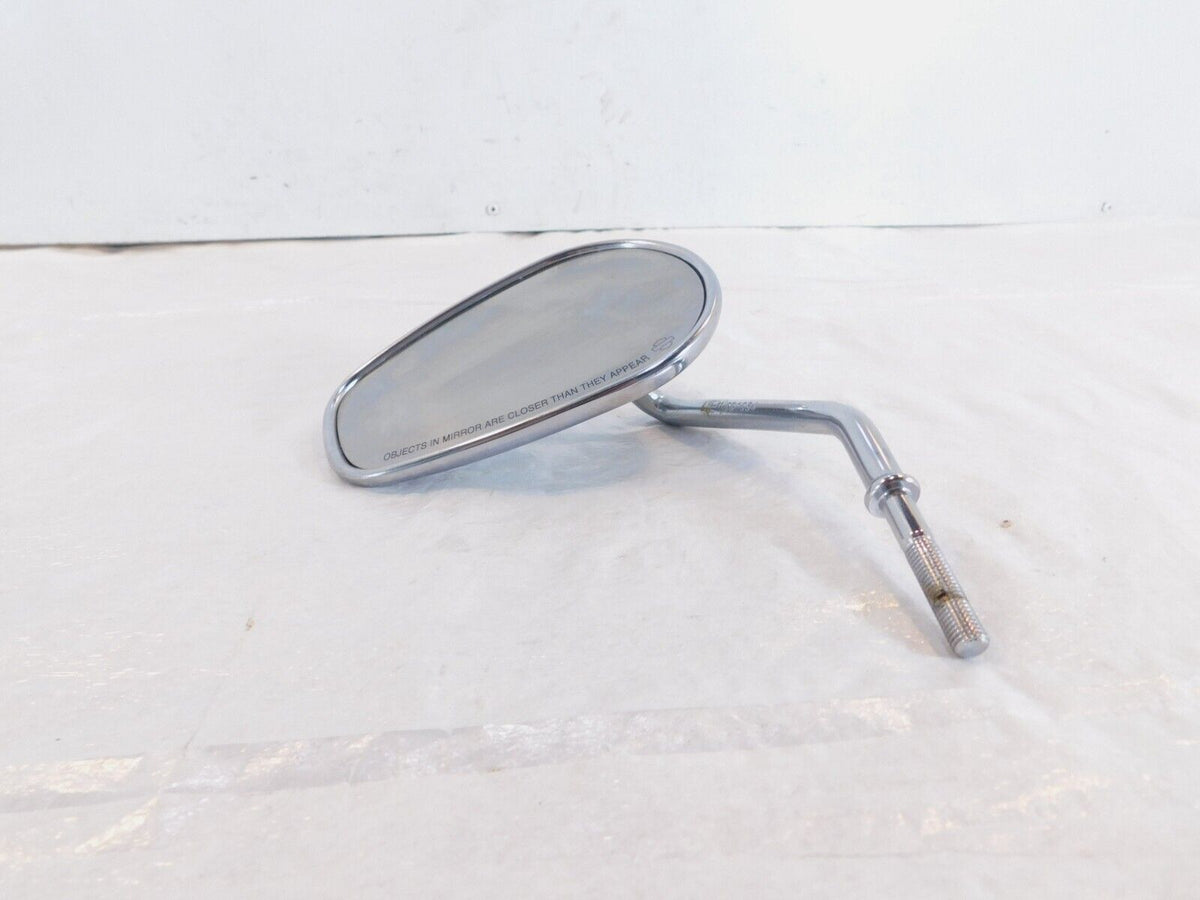 Harley Davidson FXR & Softail & Dyna & Sportster Left Chrome Rear View Mirror - C3 Cycle