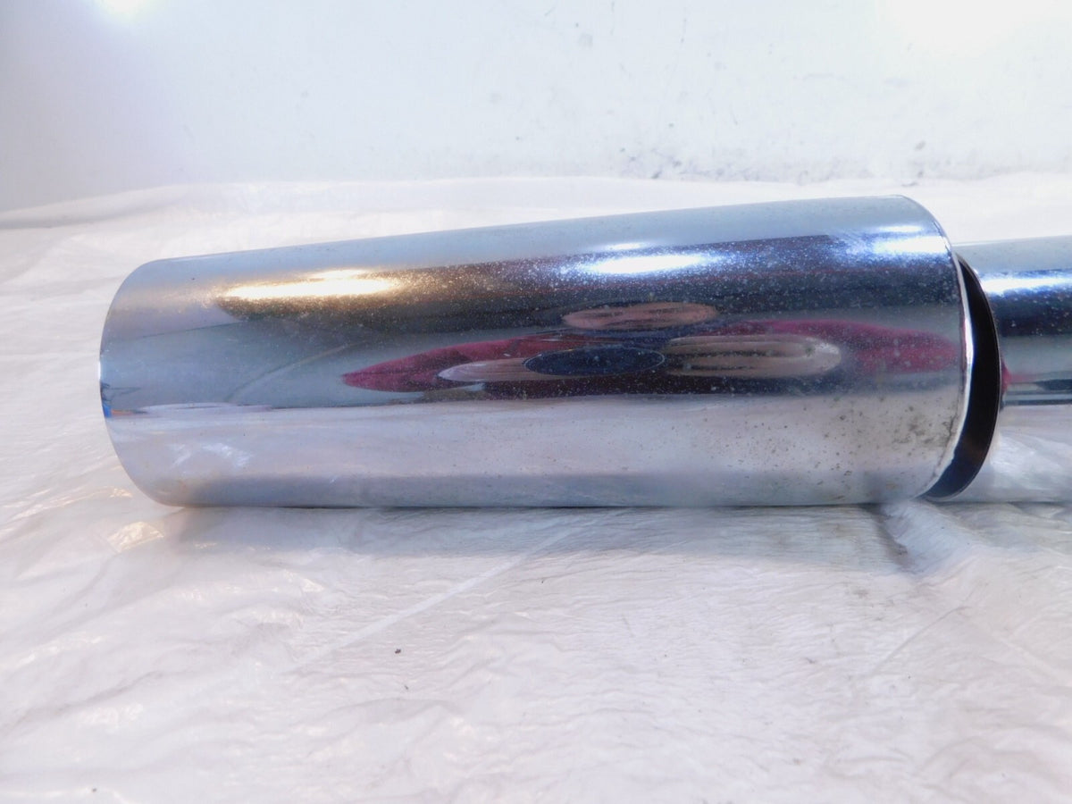 05-09 Suzuki Boulevard C90 VL1500 Chrome Front Left/Right Lower Fork Tin Covers - C3 Cycle