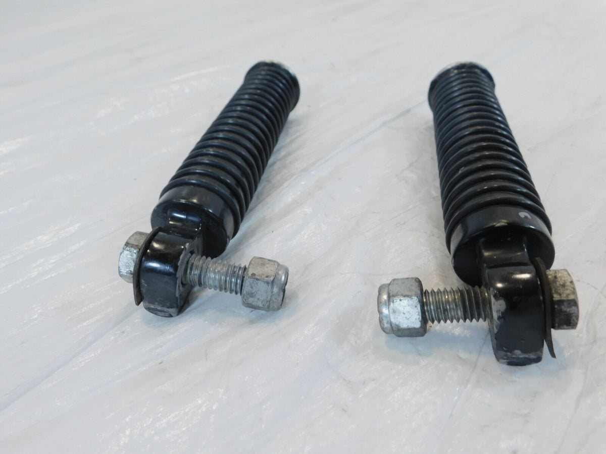 Harley Davidson FXR Dyna Sportster & Softail Black O-Ring Footpegs Footrests - C3 Cycle