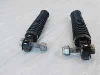 Harley Davidson FXR Dyna Sportster & Softail Black O-Ring Footpegs Footrests - C3 Cycle