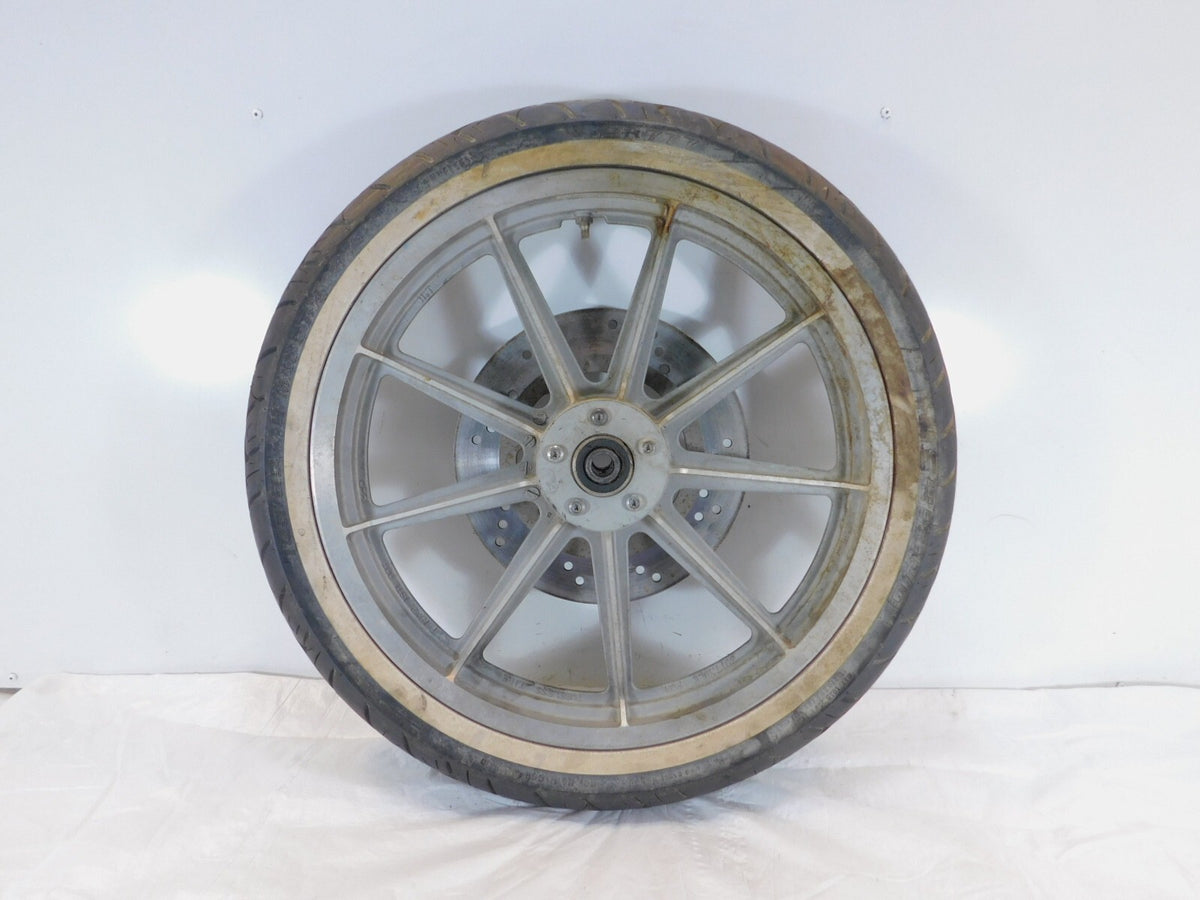 Harley Davidson Sportster 883 FXR Super Glide Dyna 19" Cast Front Tire Wheel Rim - C3 Cycle
