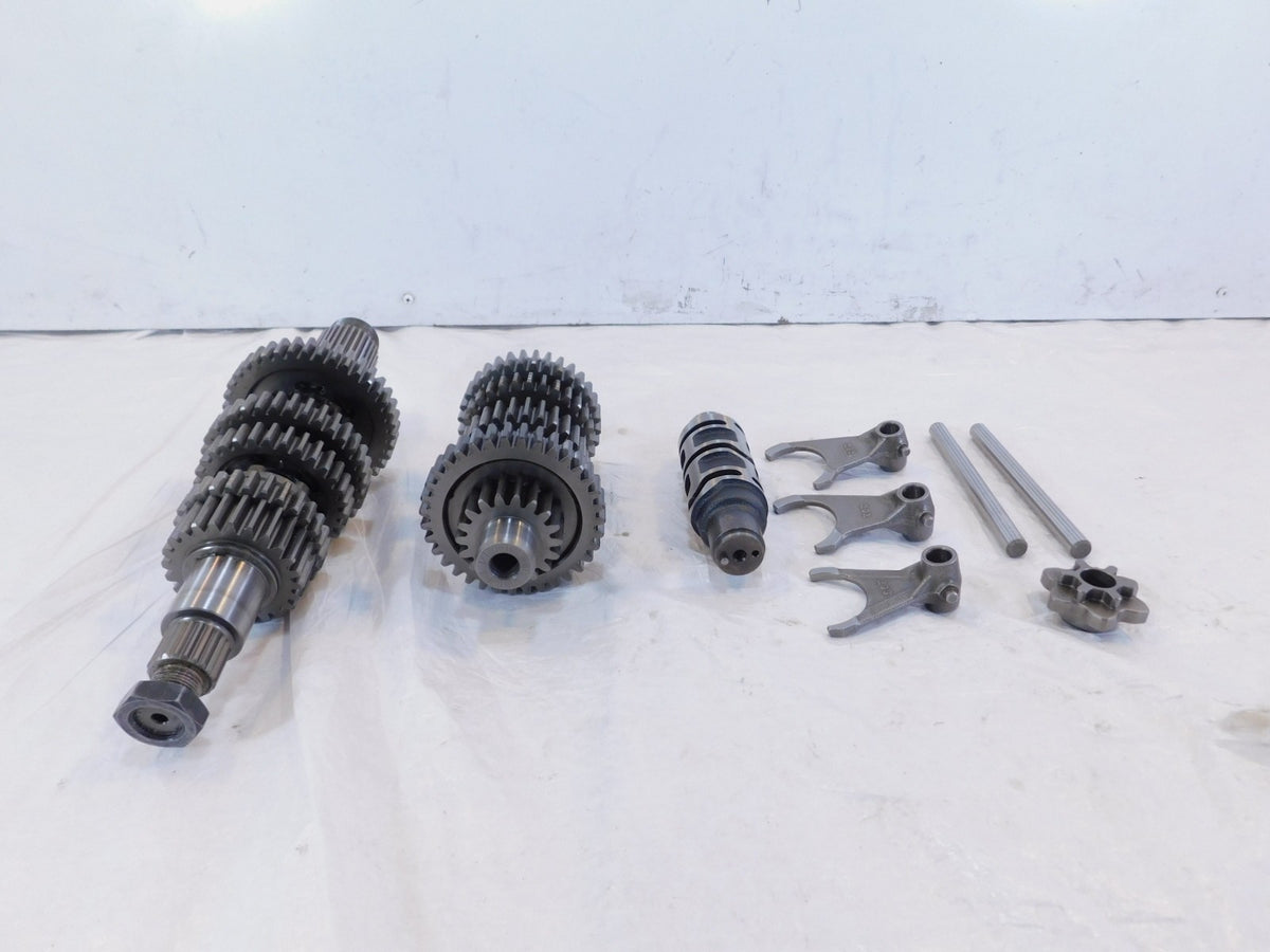 2006 2007 Victory Kingpin Vegas Transmission Gears Assembly & Shift Forks & Drum - C3 Cycle