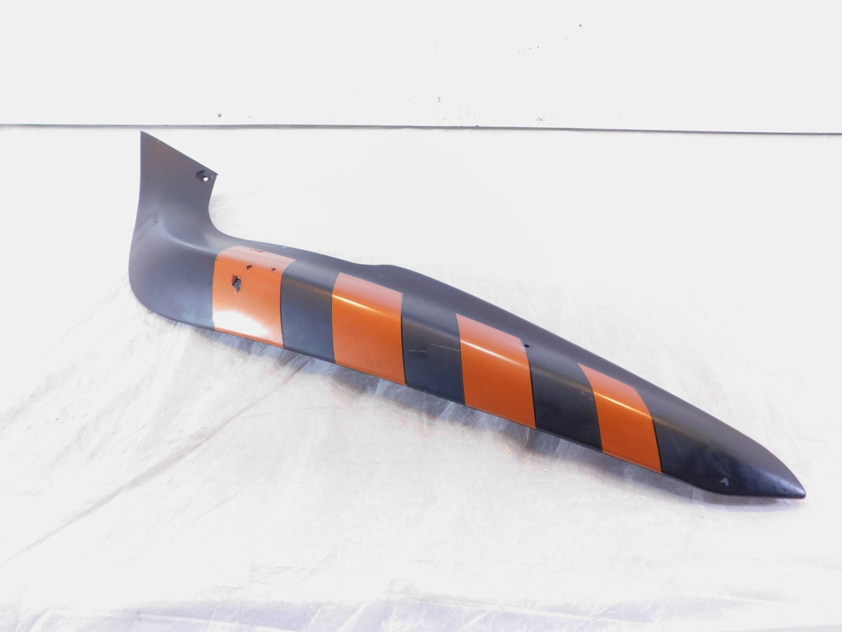 2002-2005 BMW R1150R & Rockster Black Orange Left Rear Side Cover Fairing Panel - C3 Cycle