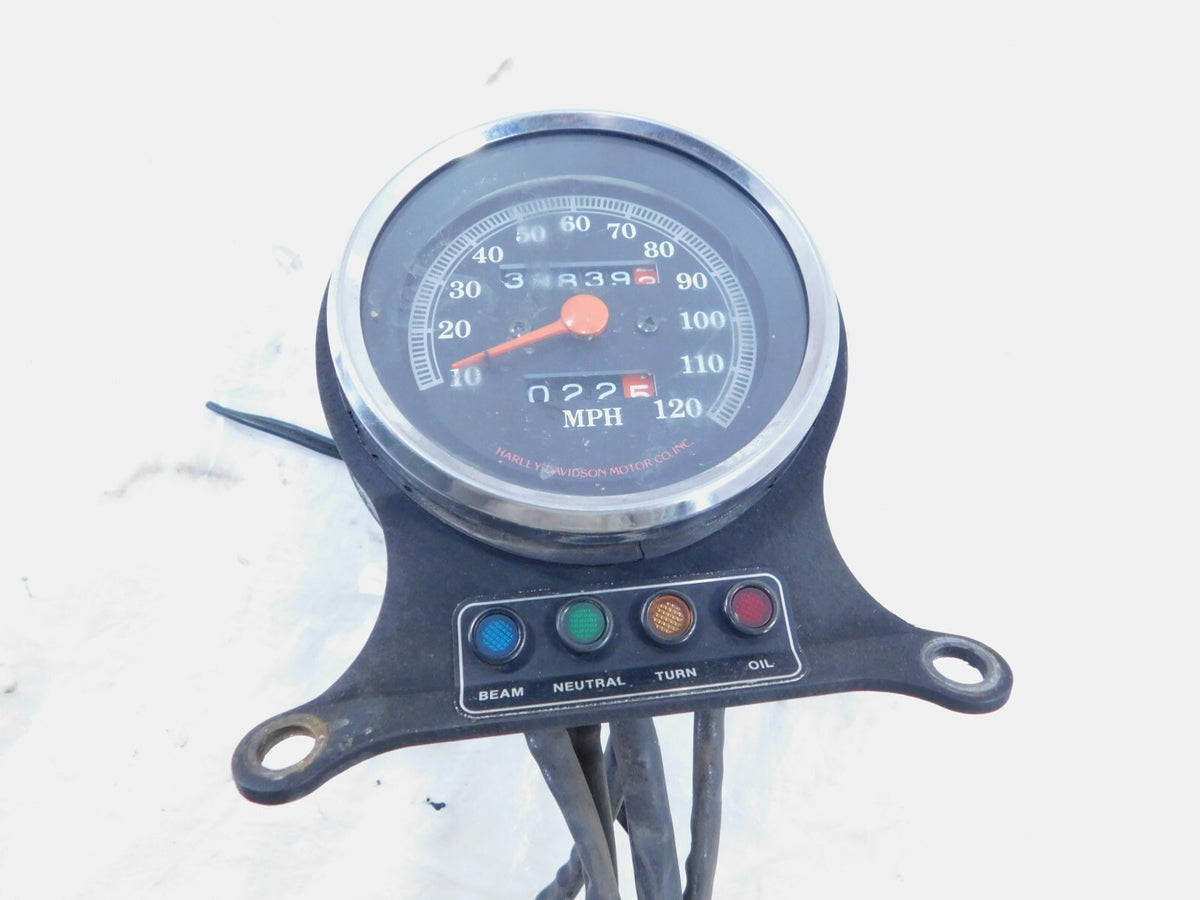 1986-1990 Harley Davidson Sportster XLH883 & 883 Hugger Speedometer & Odometer - C3 Cycle