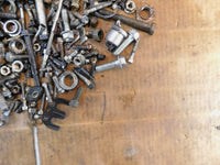 2017 17 Victory Cross Country Engine & Body Nuts Bolts & Brackets Parts Box Lot - C3 Cycle