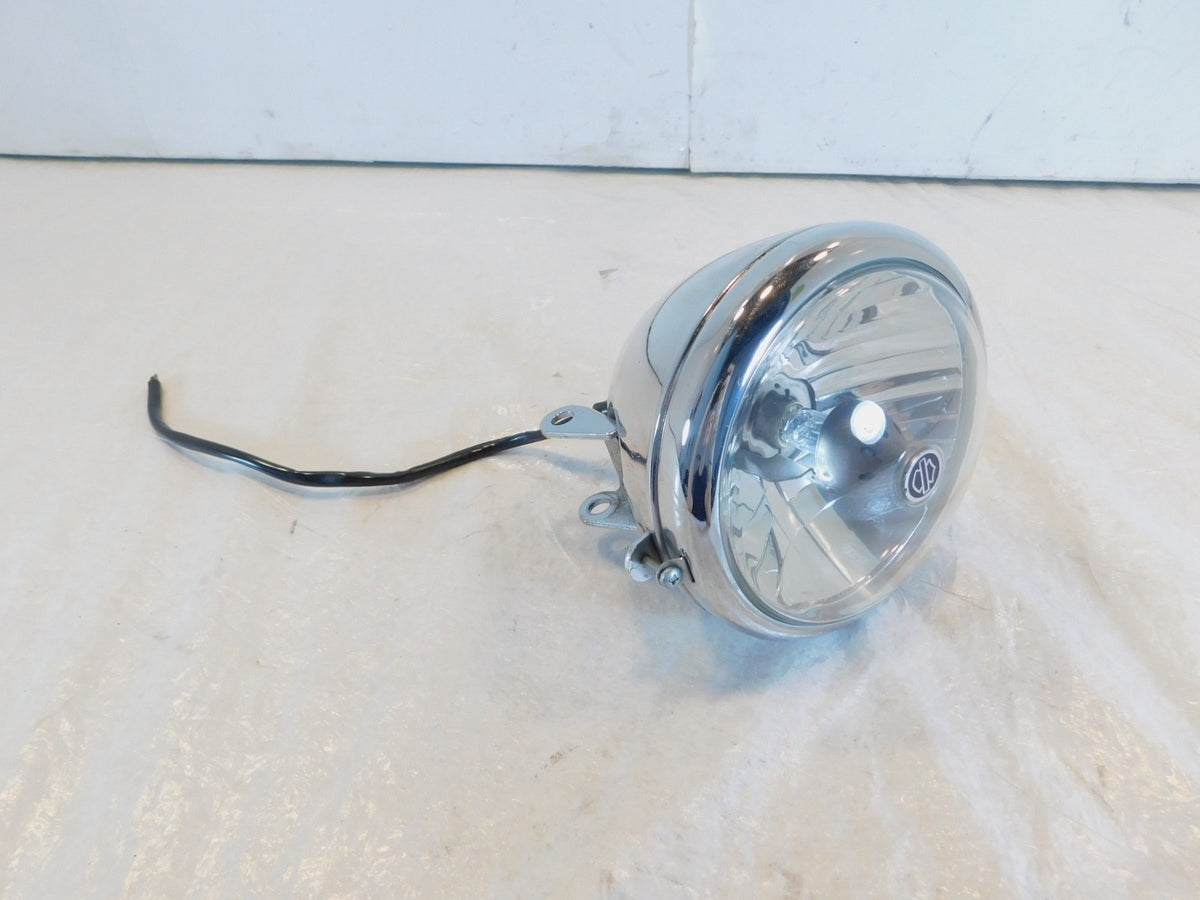 2004-2006 Harley Davidson Sportster 883 & 1200 Custom Chrome Headlight Headlamp - C3 Cycle