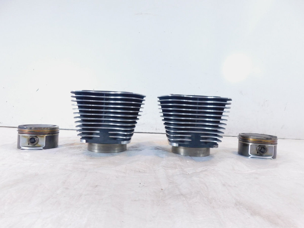 Harley Davidson Twin Cam Touring Dyna & Softail Engine Pistons & Black Cylinders - C3 Cycle