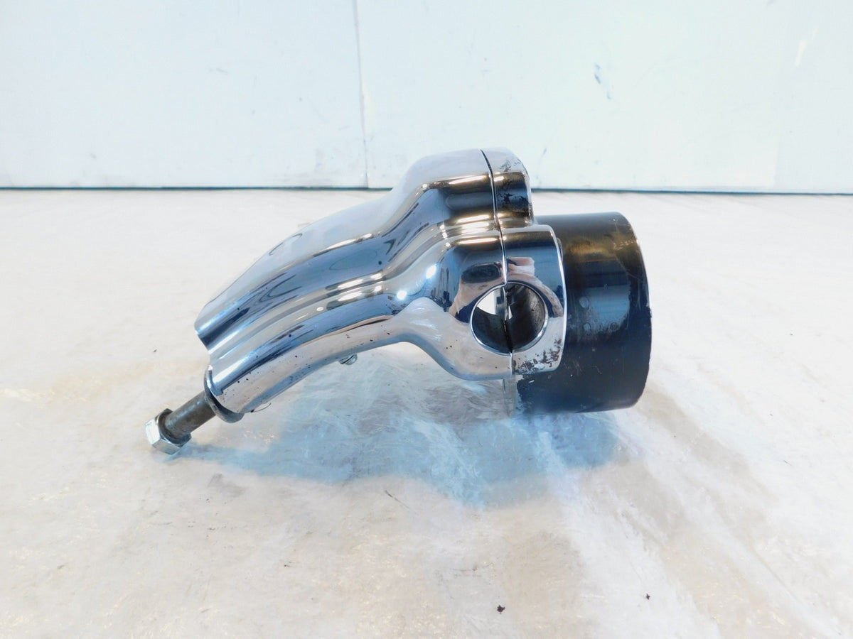 Harley Davidson Sportster 883 1200 Custom Chrome Handlebar Riser Bracket Mount - C3 Cycle